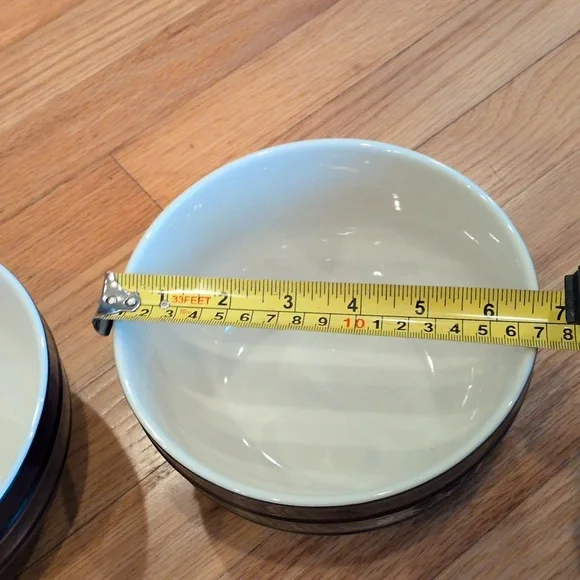 Staub Stoneware Bowls, Set of Two, Color Blue - Picture 10 of 10